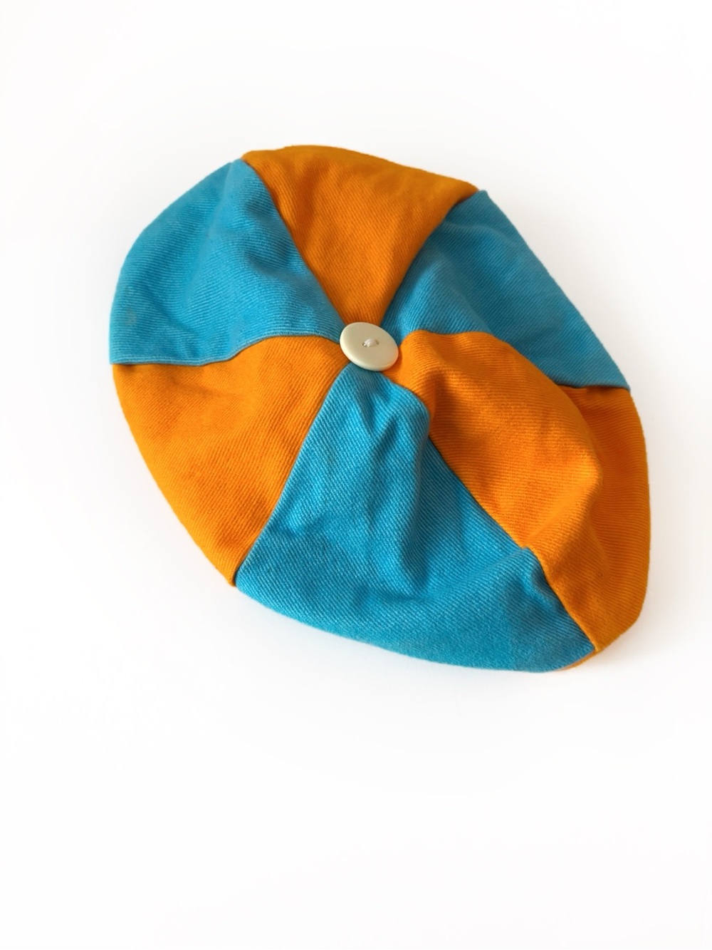 Blippi Toddler Beret Hat Orange Blue